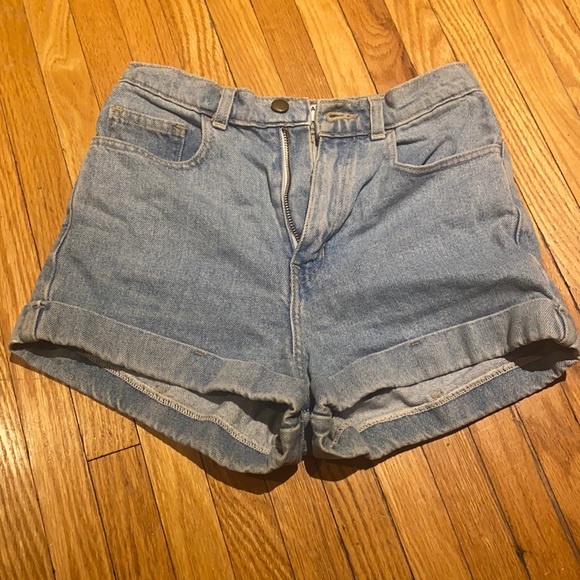 American apparel Jean shorts - Picture 1 of 4